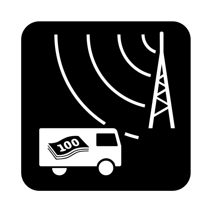 Satellitovervågning bil