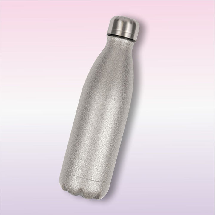 Sølv┃Drikkedunk┃Glimmer┃500ml
