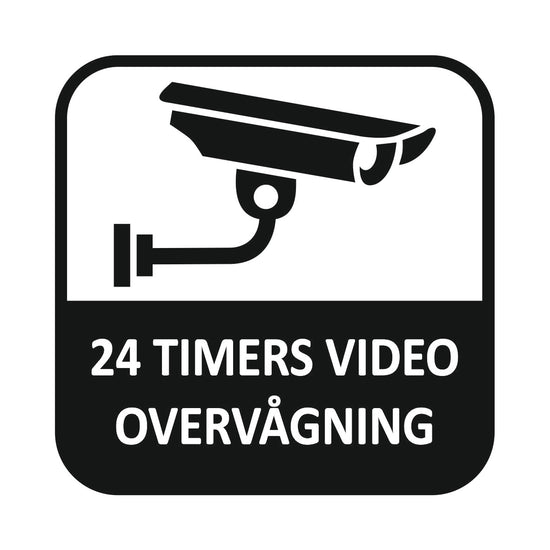 24 timers video overvågning