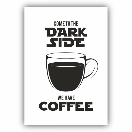 Dark Side Coffee - White