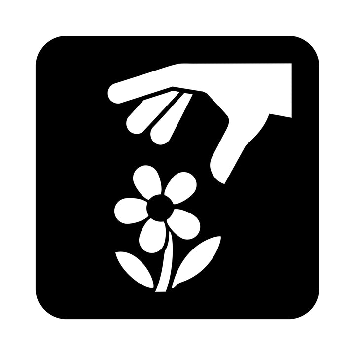 Blomsterpluk - vandret