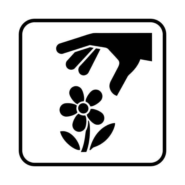 Blomsterpluk - vandret