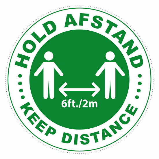 Hold afstand, 2 meter