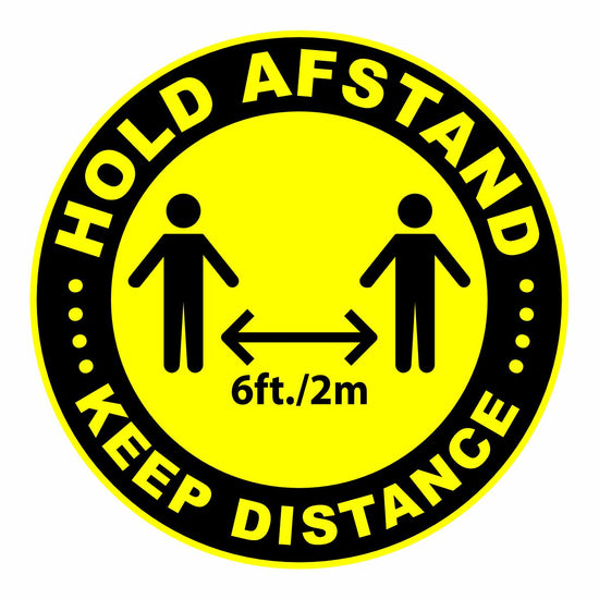 Hold afstand, 2 meter