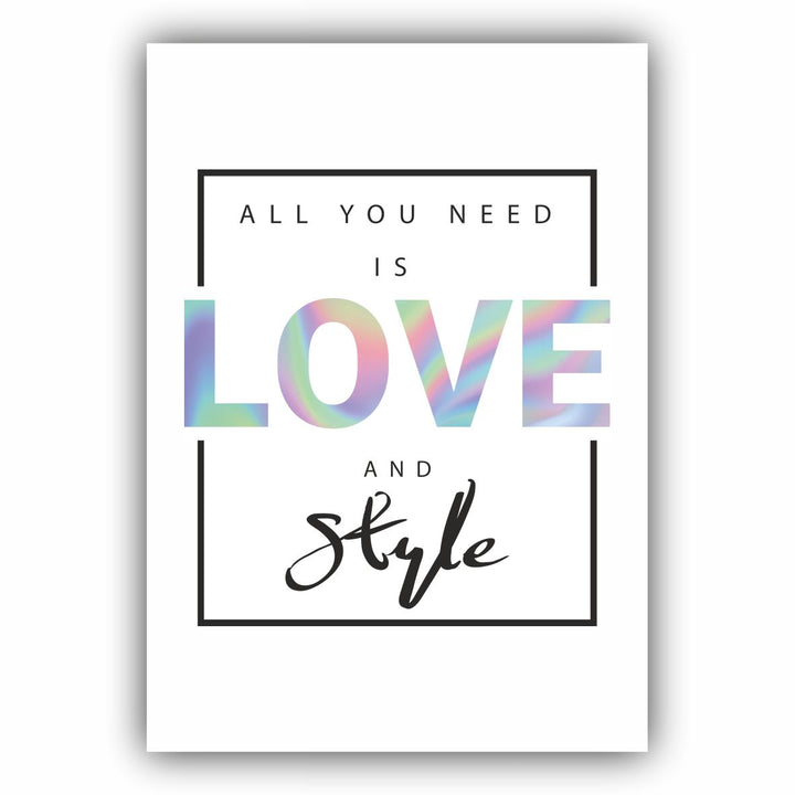 All you need is LOVE