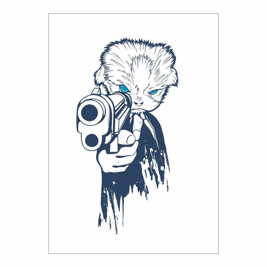 Animal with gun