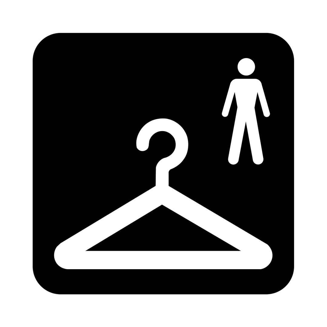 Garderobe mand