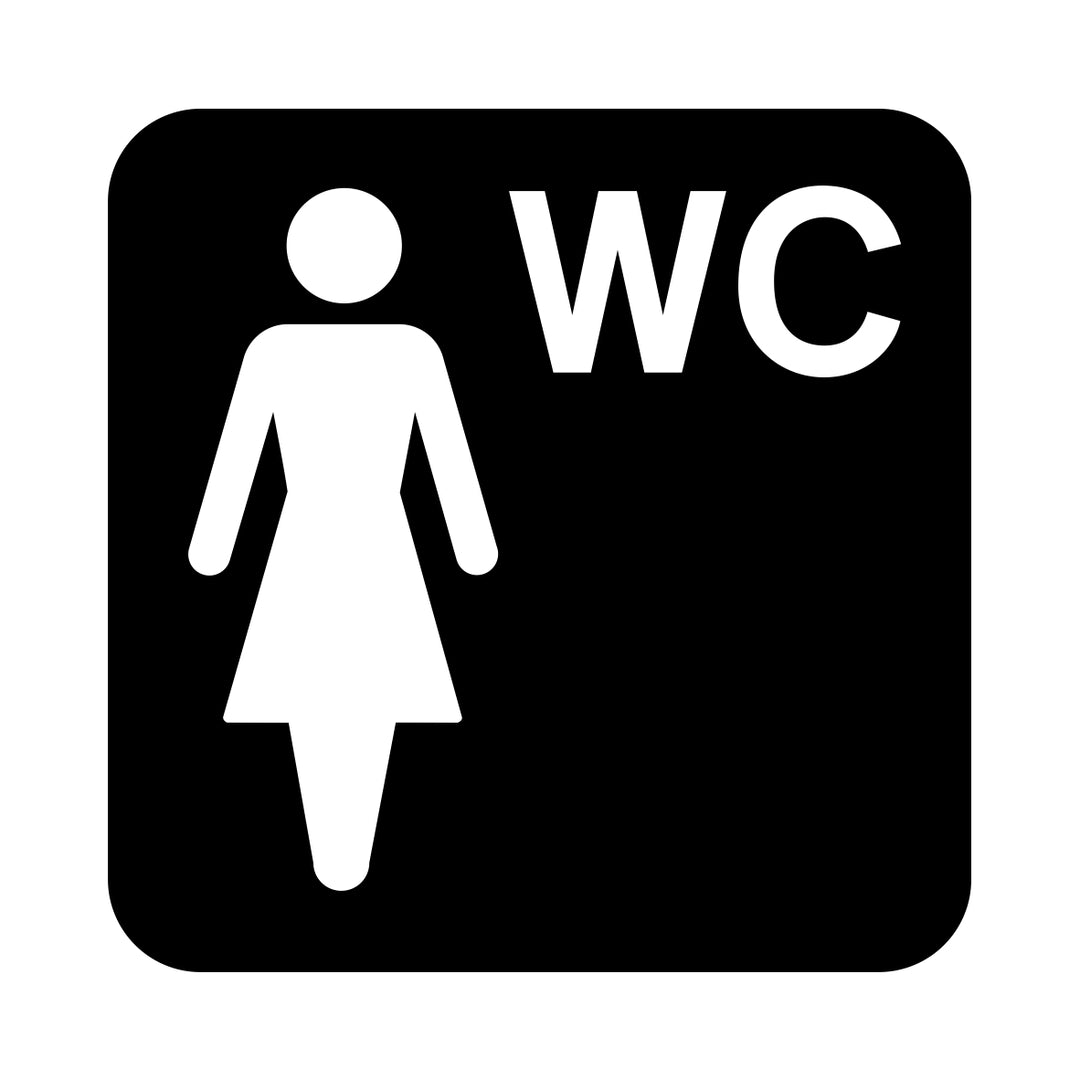 Toilet WC2 dame