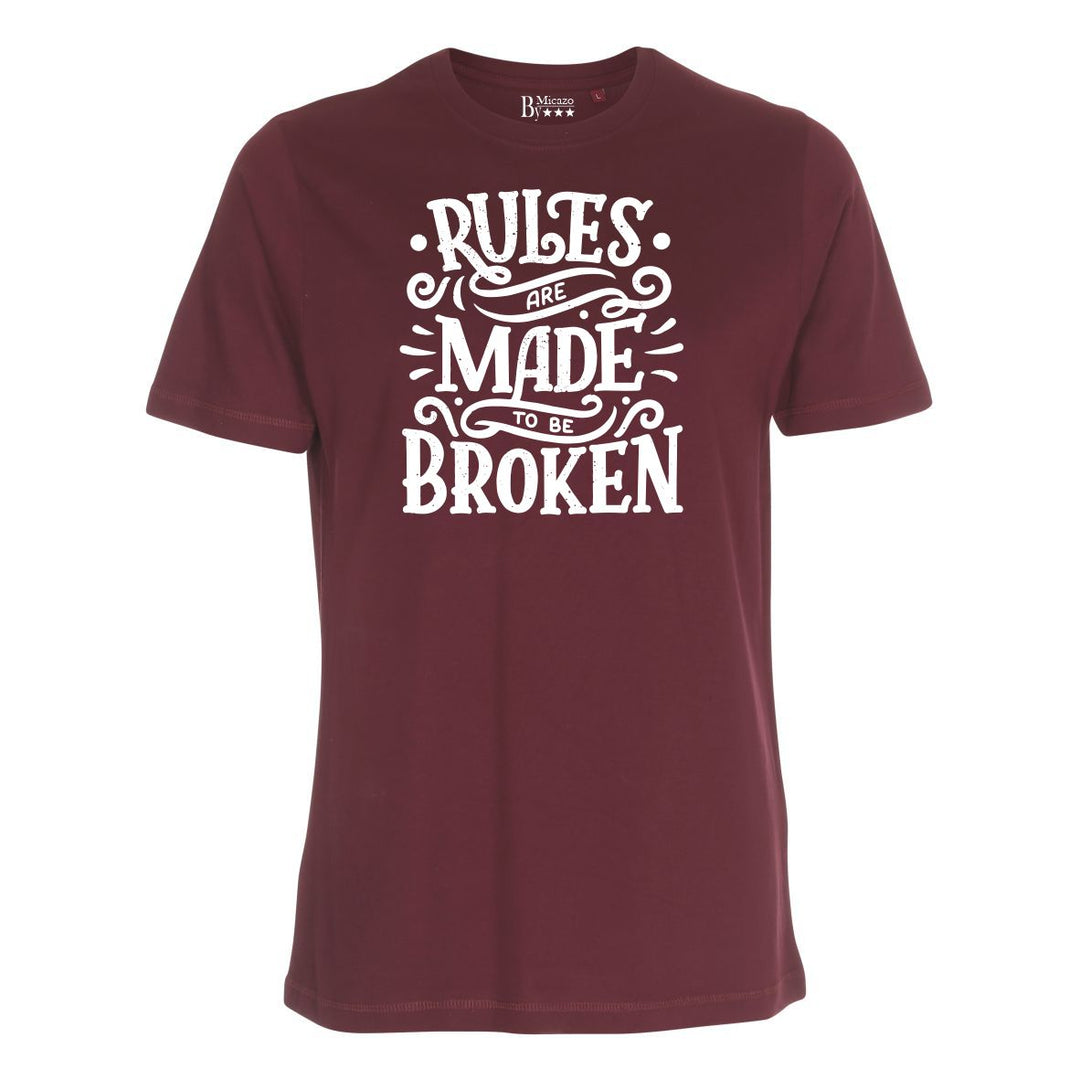 Rules are made to be broken.. Fås i flere farver...