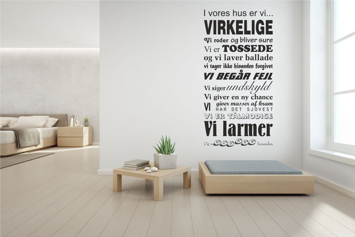 I vores hus...