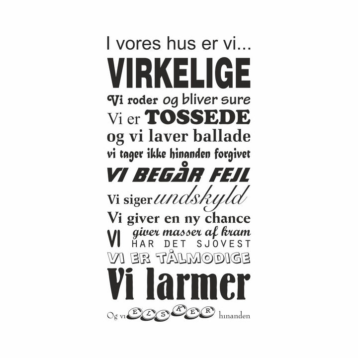 I vores hus...