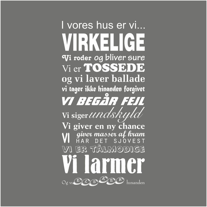 I vores hus...
