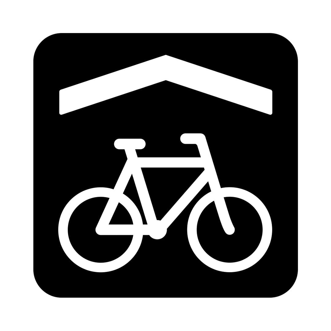 Cykel skur
