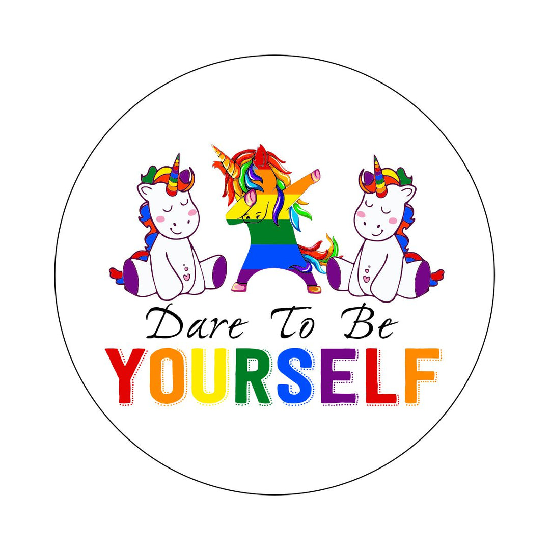 Dare to be yourself - 100 stk.
