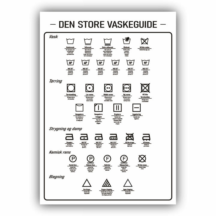 Den store vaskeguide