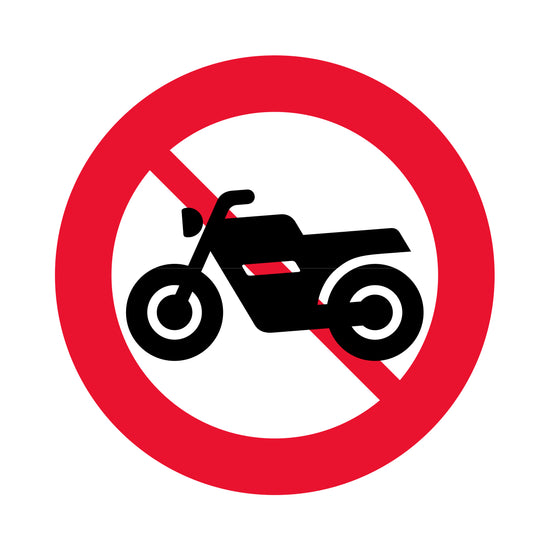 Motorcykel forbudt
