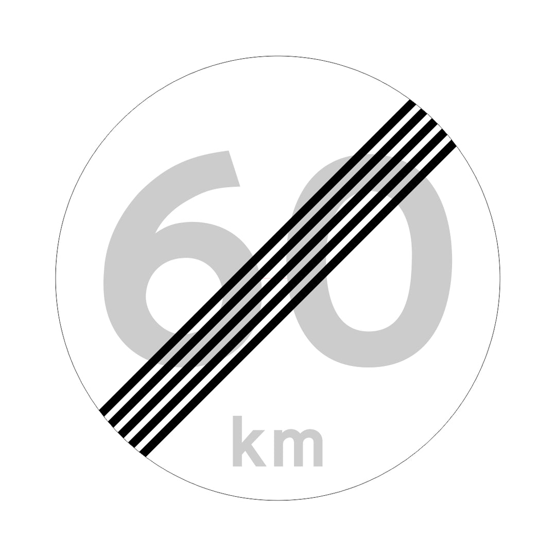 60km ophører