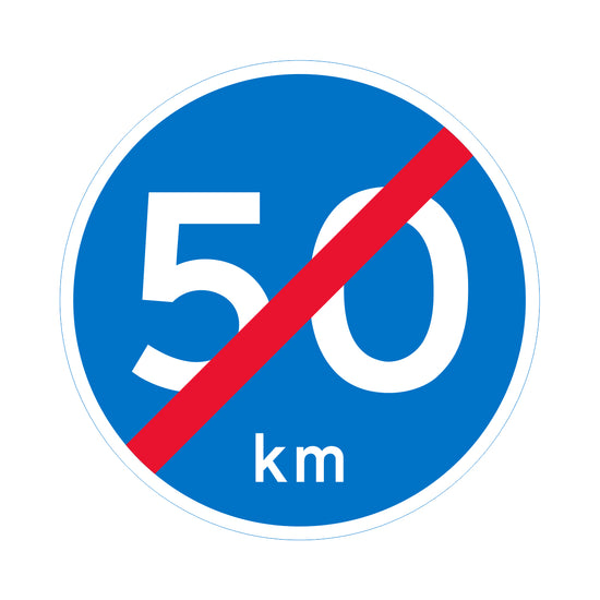50km forbudt
