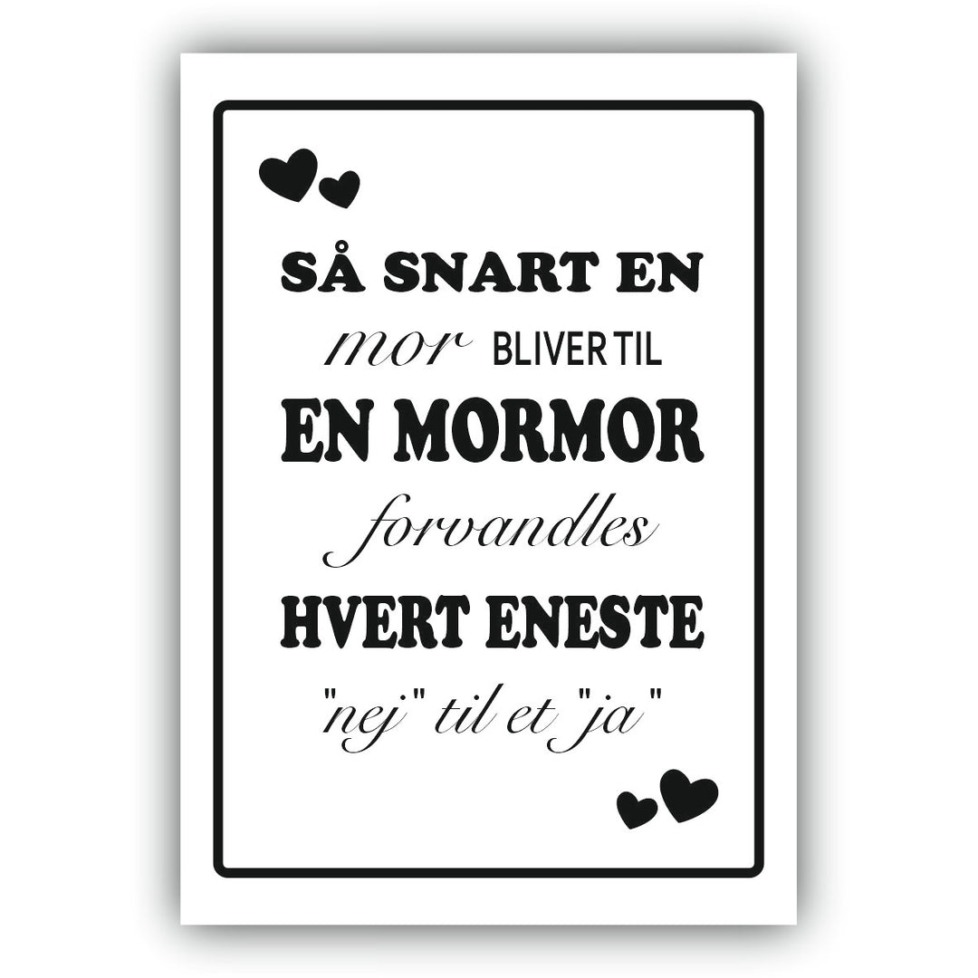 Fra mor til mormor
