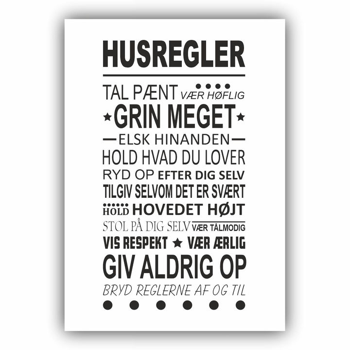Husregler...