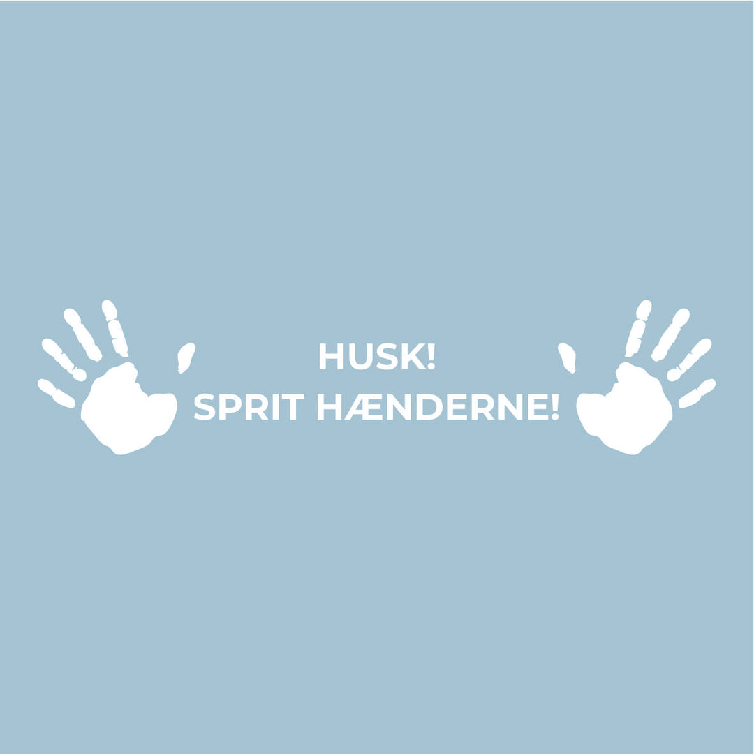 Sprit hænder!