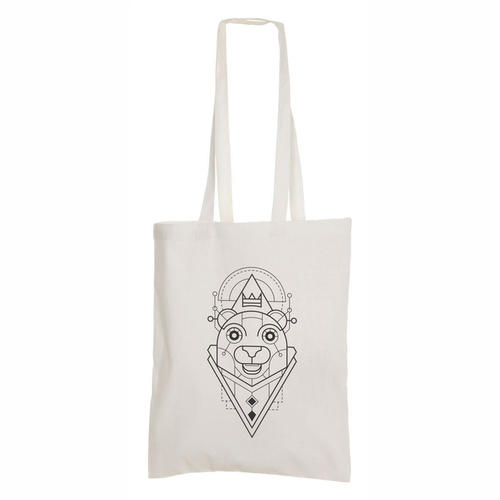 Sacred Geometry Bear - Fås i flere farver...