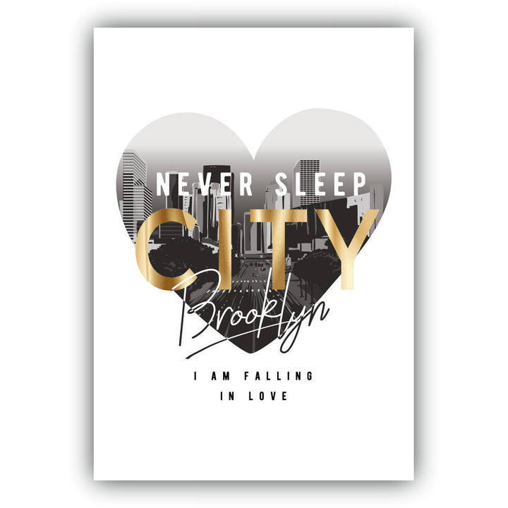 Never sleep city