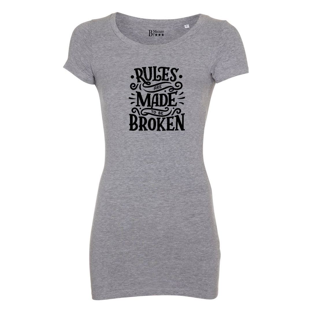 T-shirt m. Rules are made to be broken