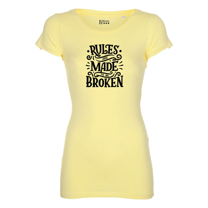 T-shirt m. Rules are made to be broken