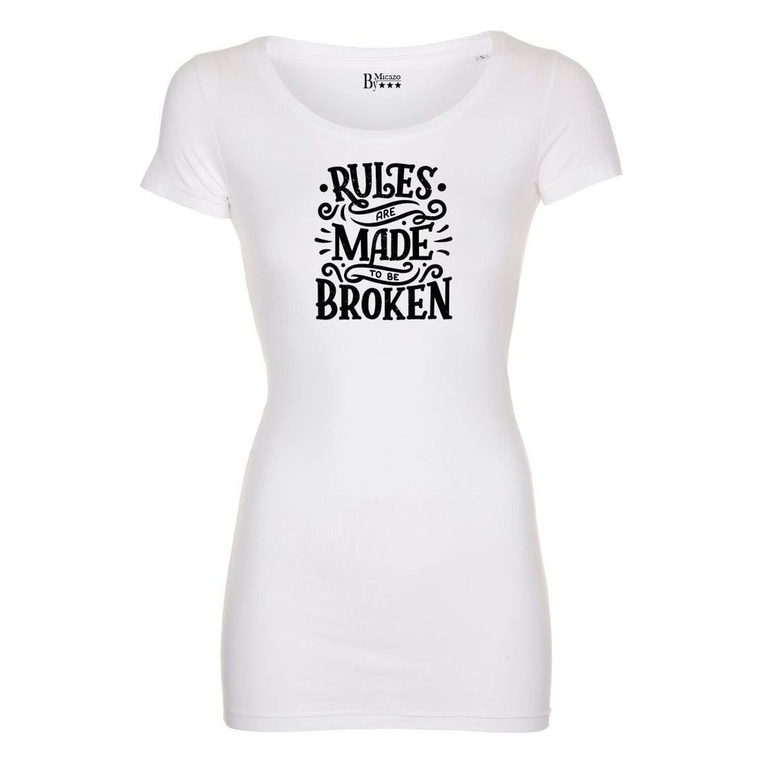 T-shirt m. Rules are made to be broken