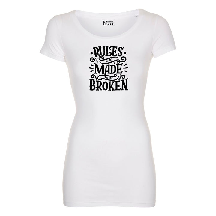 T-shirt m. Rules are made to be broken