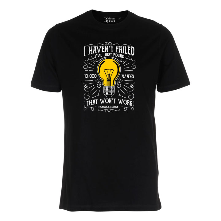 I haven't failed, I've just found 10.000 ways... Fås i flere farver...