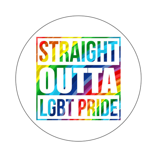 Straight outta LGBT pride - 100 stk.