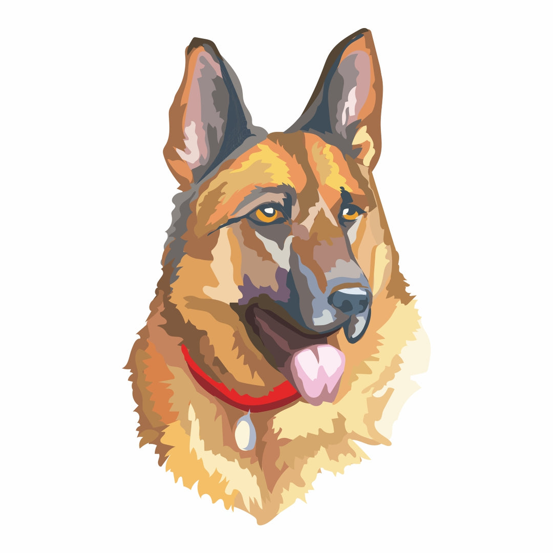 Schæferhunden