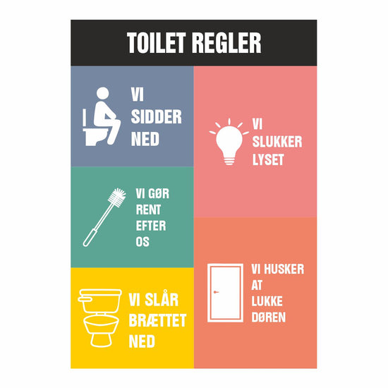 Toilet regler
